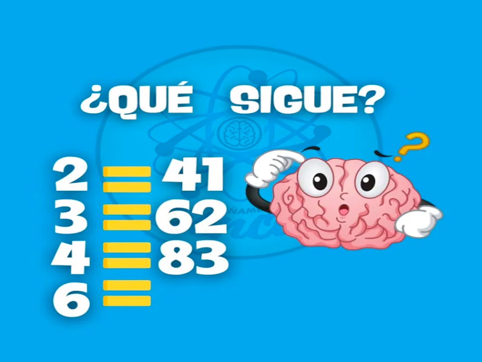 Tienes que superar este reto matemático en un tiempo máximo de 4 segundos. | Foto: Enséñame de Ciencia