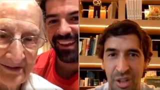 El ‘Ángel’ Raúl: la sorpresa del ídolo del Real Madrid a anciana de 95 años [VIDEO] 