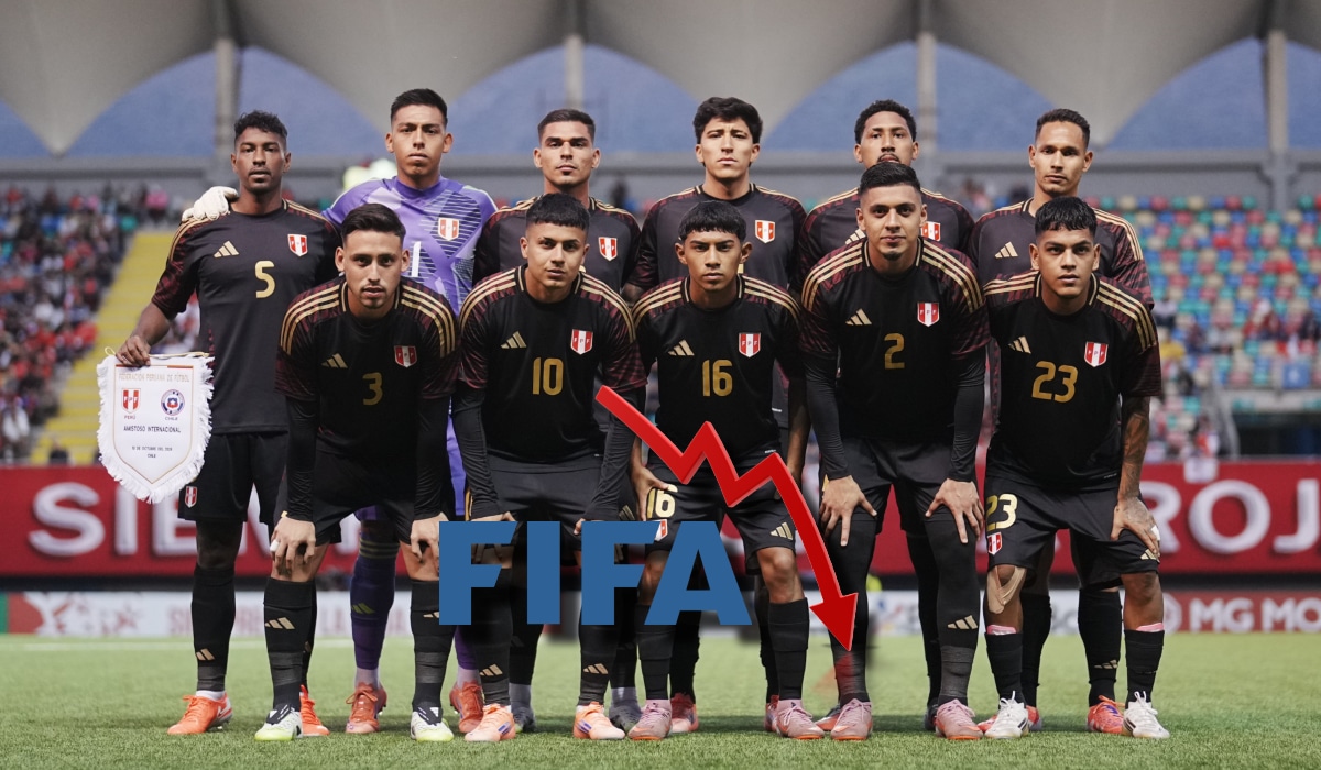Selección Peruana cayó en el ránking mundial FIFA tras derrota con Chile. (Foto: FPF)