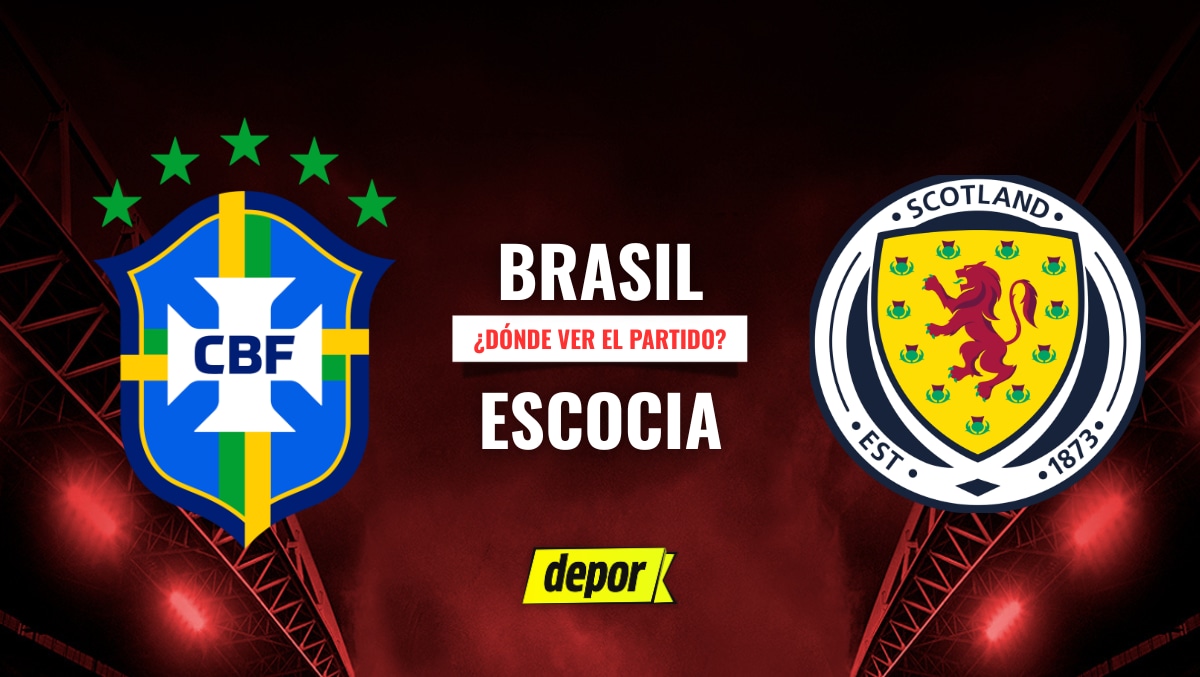 Brasil vs. Escocia por la tercera fecha de la Fase de grupos. (Foto: Composición Depor)