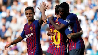 Sigue firme: Barcelona le ganó 2-1 a la Real Sociedad en Anoeta por la Liga Santander 2018