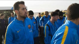 Barcelona: hinchas azulgranas insultaron al plantel en pleno vuelo a Gijón