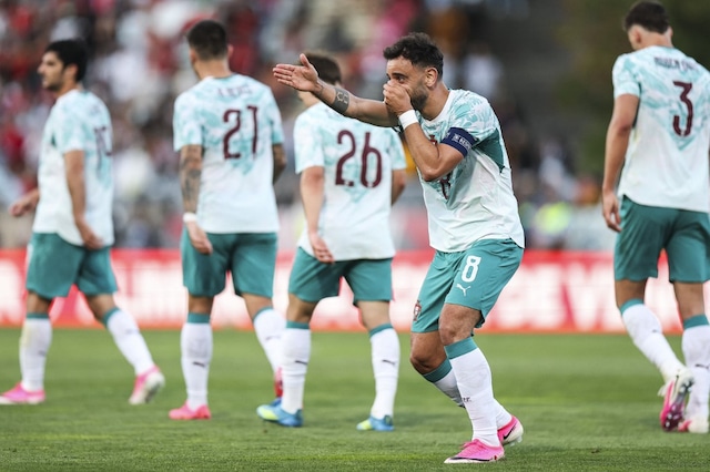 Bruno Fernandes. (Foto: AFP)