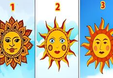 Elige el sol que más te gustó para descubrir si tienes una buena energía de vida