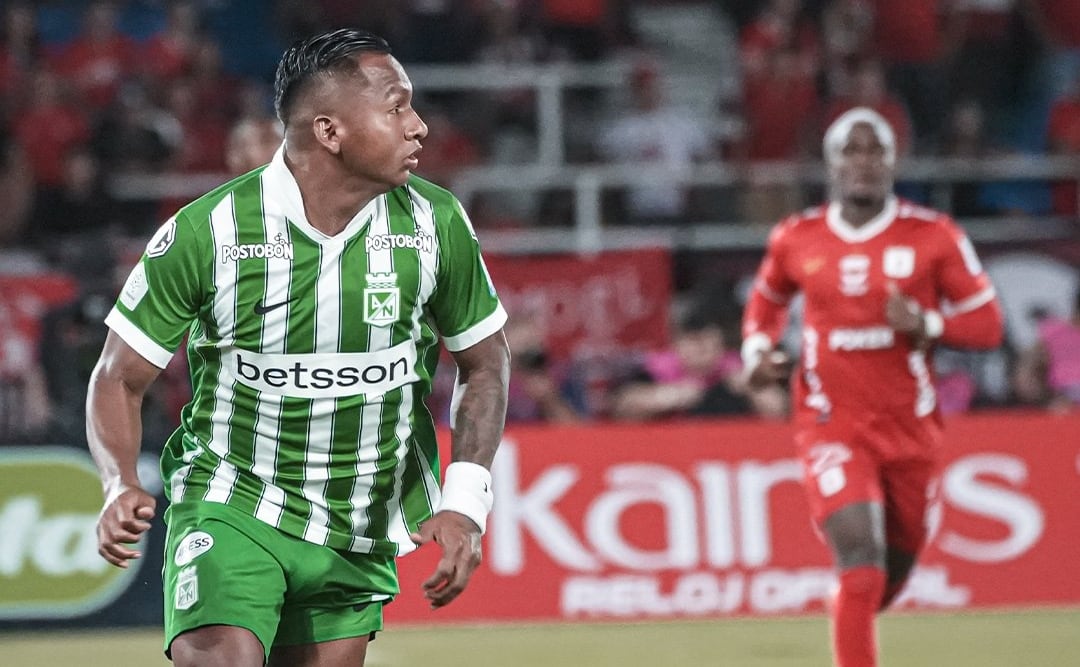 América de Cali vs. Atlético Nacional por la Liga BetPlay. (Foto: LFPC)