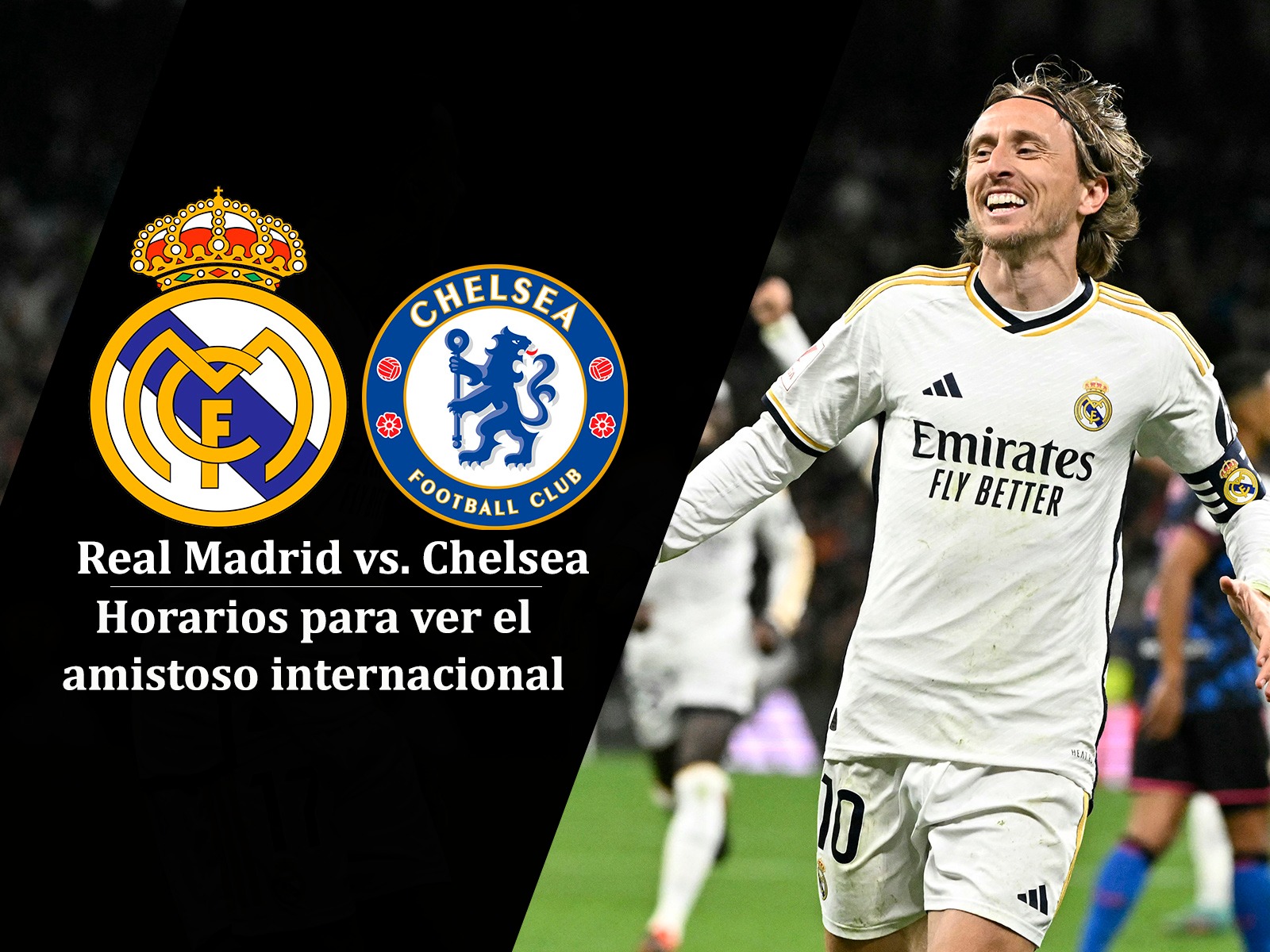 Conoce todos los horarios en el mundo para ver el duelo entre Real Madrid y Chelsea en Estados Unidos. | Foto: AFP / Composición: Héctor Honores