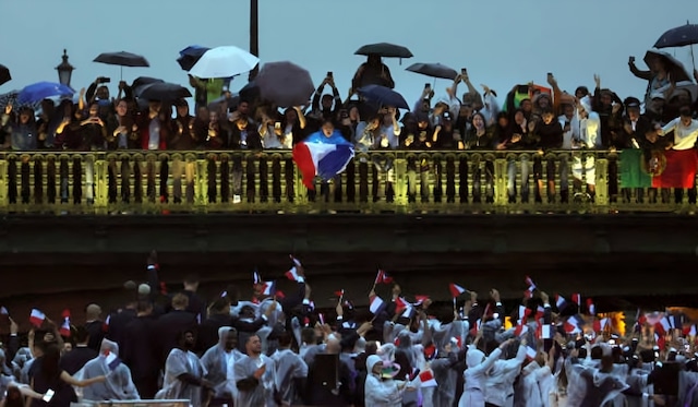 Las mejores imágenes de la inauguración de los Juegos Olímpicos Paris 2024. (Foto: Getty Images).