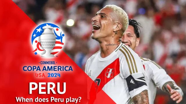 When does Peru play during 2024 Copa America? Matches, group, dates and times