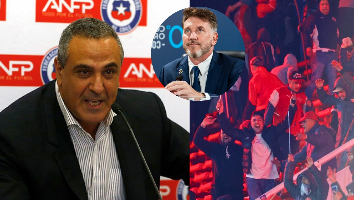 Presidente de la ANFP, Milad, habló con Alejandro Dominguez | Foto: ANFP/ESPN/CONMEBOL