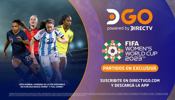 DIRECTV transmitirá todos los partidos de la Copa Mundial Femenina de la FIFA 2023. (Foto: Difusión)