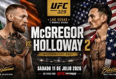 Cartelera UFC 329 EN VIVO: peleas confirmadas, orden de combates y horarios de McGregor vs. Holloway 2
