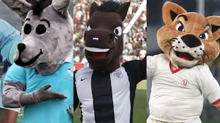 Las mascotas de los clubes más representativos del fútbol peruano [FOTOS]