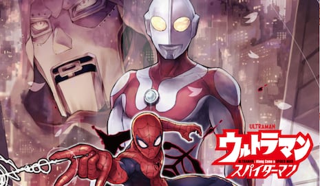 Spiderman y Ultraman se encontrarán en épico manga crossover