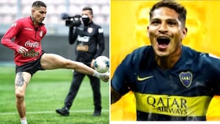 Paolo Guerrero se ilusiona por jugar en Boca Juniors