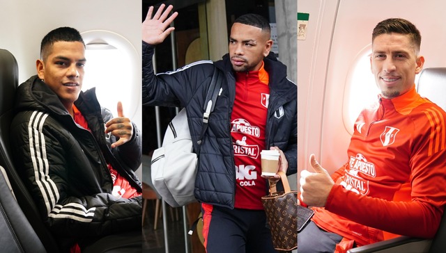 Los futbolistas de la Selección Peruana viajaron a Quito para el partido ante Ecuador. (Foto: FPF)