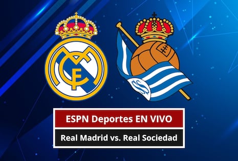 ESPN Deportes televisó el partido Real Madrid 4-1 Real Sociedad por LaLiga 2026