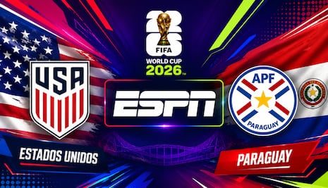 ESPN transmitió el partido Estados Unidos 4-1 Paraguay por el Mundial 2026