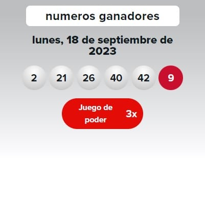 Estos fueron los números ganadores del torneo más famoso de Estados Unidos (Foto: Powerball)