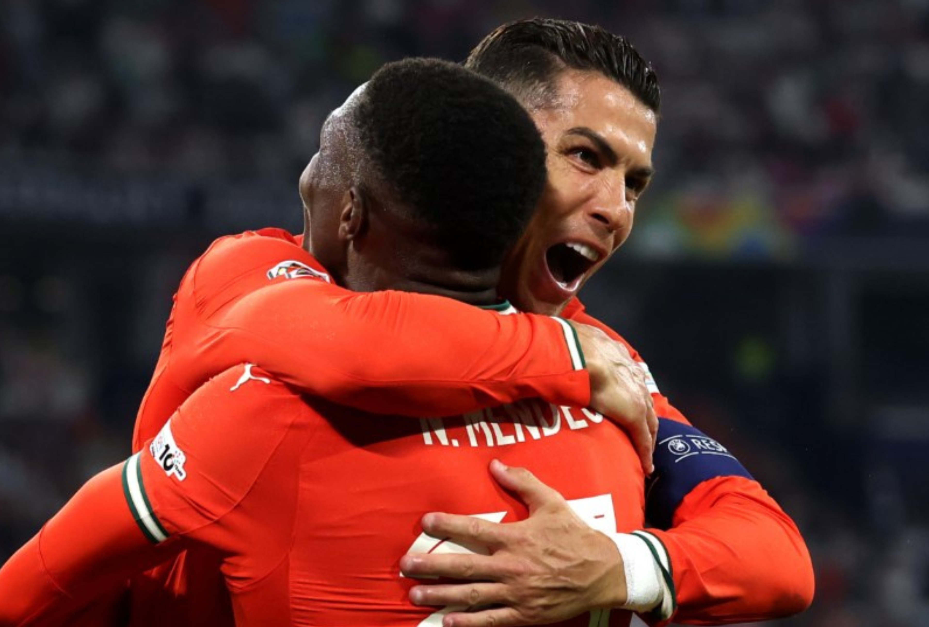 Portugal obtuvo su billete para la final de la Liga de Naciones europea al sorprender a la anfitriona Alemania (2-1), este miércoles en Múnich, y se medirá el domingo en la final a España o Francia, rivales el jueves. | Crédito: @UEFAcom_es / X