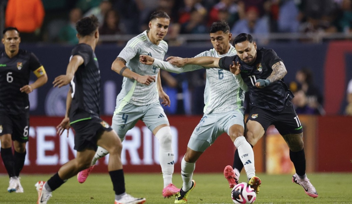 México vs. Bolivia en amistoso internacional. (Foto: AFP)