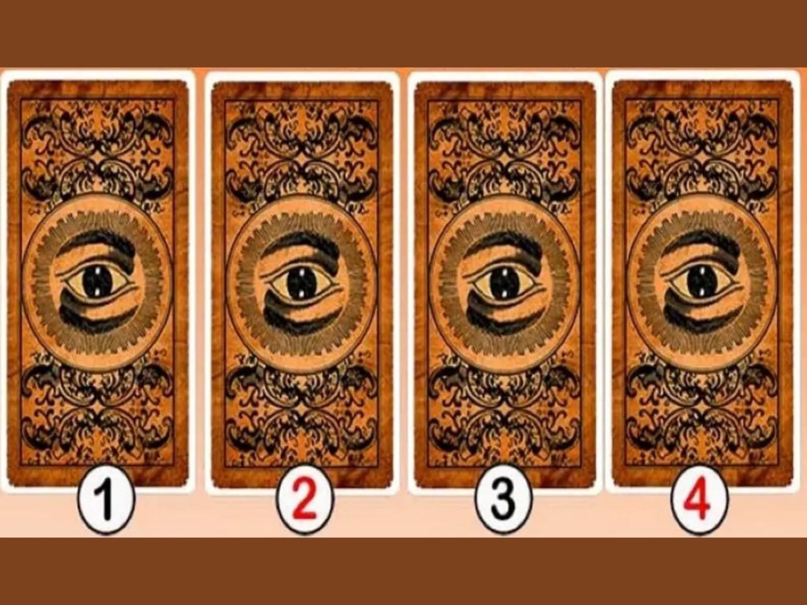 TEST VISUAL | Los participantes destacaran las descripciones que ofrece cada carta. (Foto: Namastest)