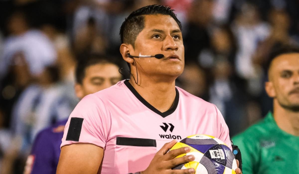 Michael Espinoza fue quien dirigió el Sport Boys vs. ADT. (Foto: CONAR)
