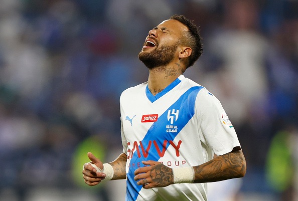 Neymar arregló por dos temporadas con el Al Hilal con opción a renovar por un año más. (Foto: Getty Images)
