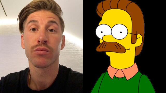 Sergio Ramos se dejó bigote y no se salvó de las crueles comparaciones [FOTOS]