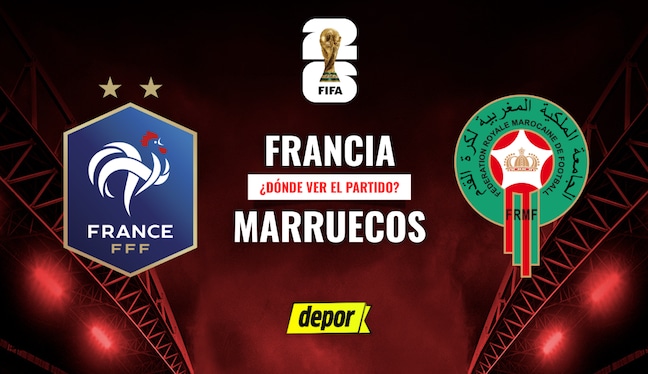 Francia vs. Marruecos se enfrentan por los cuartos de final del Mundial 2026, mira este partido y la transmisión en directo de DIRECTV, DSports, DGO, ESPN, Disney Plus, TyC Sports, TV Púbica, Mi Telefe, TV Azteca 7 y TUDN. (Diseño: Depor)