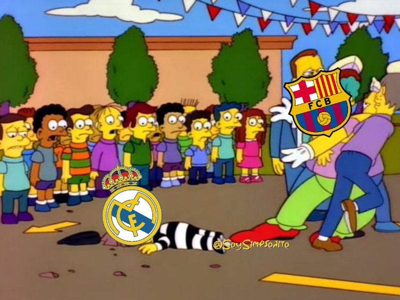 Los mejores memes del partido de Barcelona vs. Real Madrid. (Foto: X)