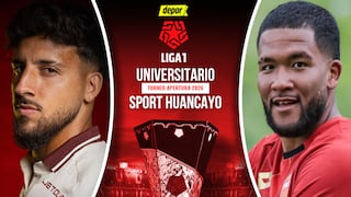Universitario vs. Sport Huancayo EN VIVO: minuto a minuto por internet gratis vía Liga 1 MAX