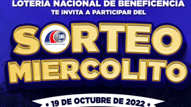 Resultados, Lotería Nacional de Panamá - 19 de octubre: ganadores del Sorteo Miercolito