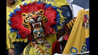 El color y la fiesta en la previa al Colombia-Chile por Eliminatorias