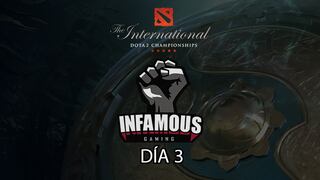 Dota 2: The International por TwitchTv, Infamous Gaming vs LGD, Evil Geniuses y TNC Día 3