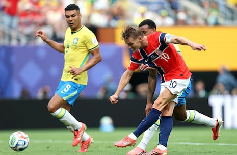Con doblete de Haaland: Brasil vs. Noruega (0-2), video resumen y goles