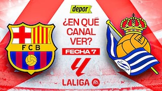 Dónde ver hoy Barcelona vs. Real Sociedad vía ESPN y Movistar LaLiga
