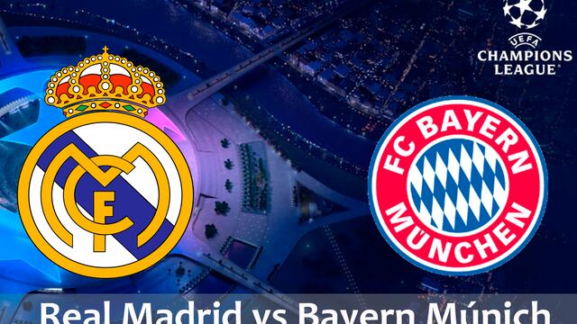 ¿Qué canal transmitió el partido Real Madrid vs. Bayern Múnich?