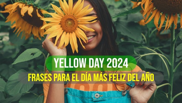 Frases | El Yellow Day es denominado el día más feliz del año. (Pexels)
