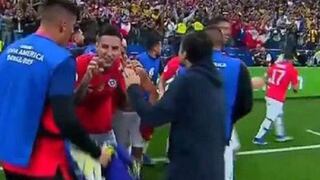 ¿Erick Pulgar se burló de Yerry Mina tras gol de penal de Alexis en el Chile vs. Colombia? [VIDEO]