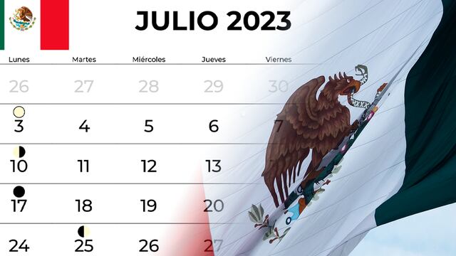 Días festivos 2023 de julio en México: calendario y feriados oficiales según la SEP