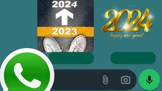 Aprende a descargar los mejores stickers por Año Nuevo 2024 para WhatsApp