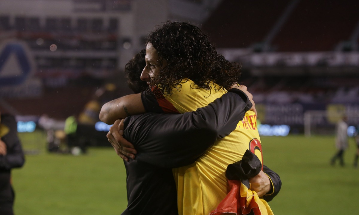 Bustos y Riveros fueron campeones de Ecuador con Barcelona SC. (Foto: Getty Images)
