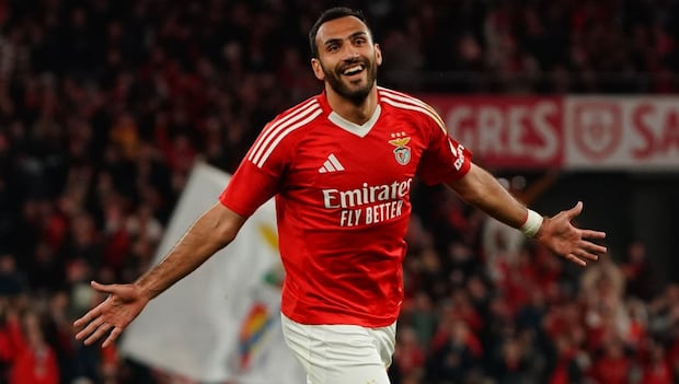 Vangelis Pavlidis es la principal carta de gol del Benfica. (Foto: Getty Images)