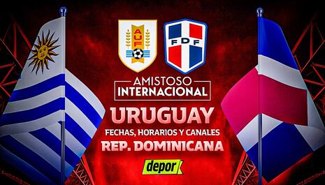 Canales de TV para ver Uruguay vs. República Dominicana