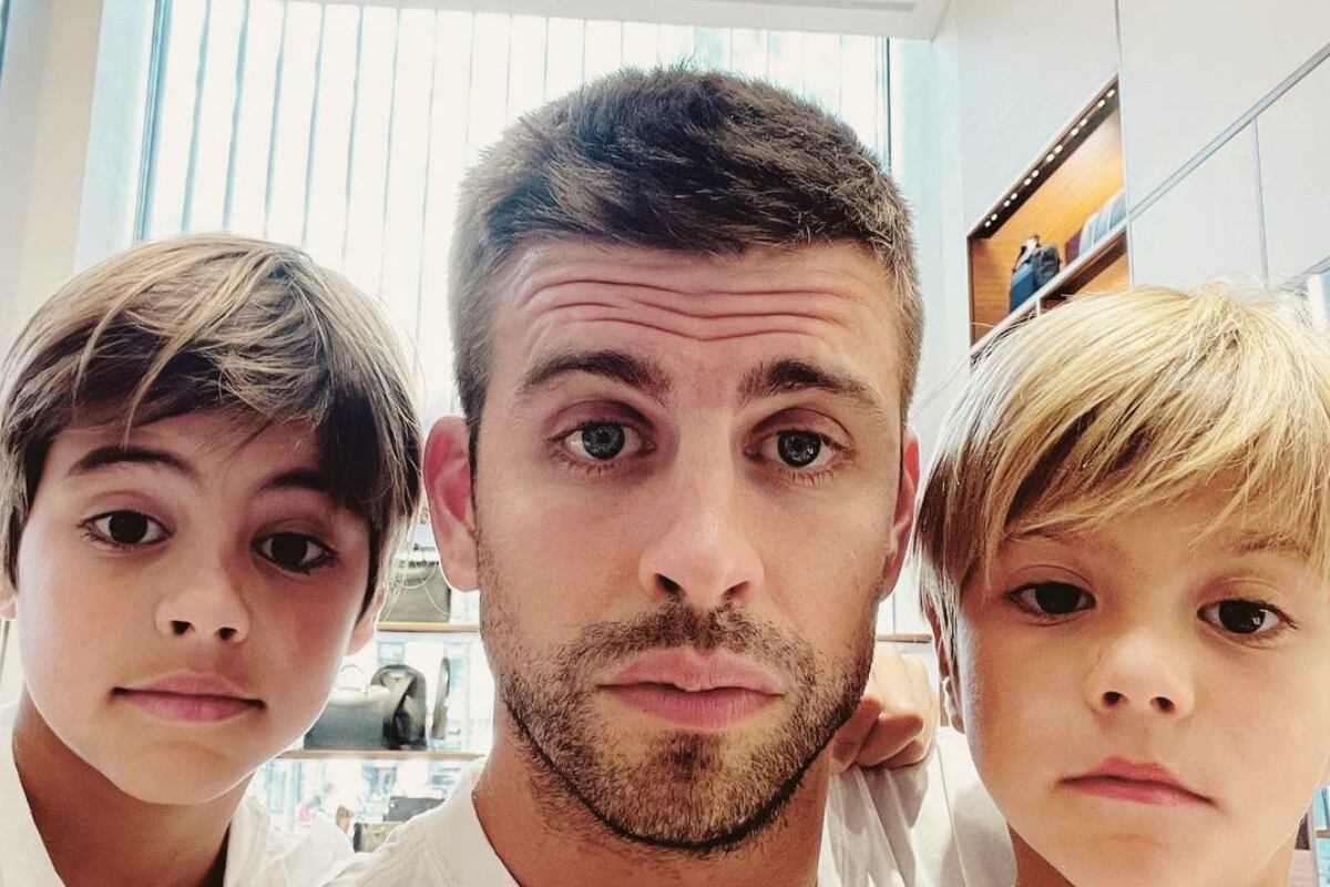 Gerard Piqué intenta pasar tiempo con sus hijos en Miami (Foto: Gerard Piqué / Instagram)