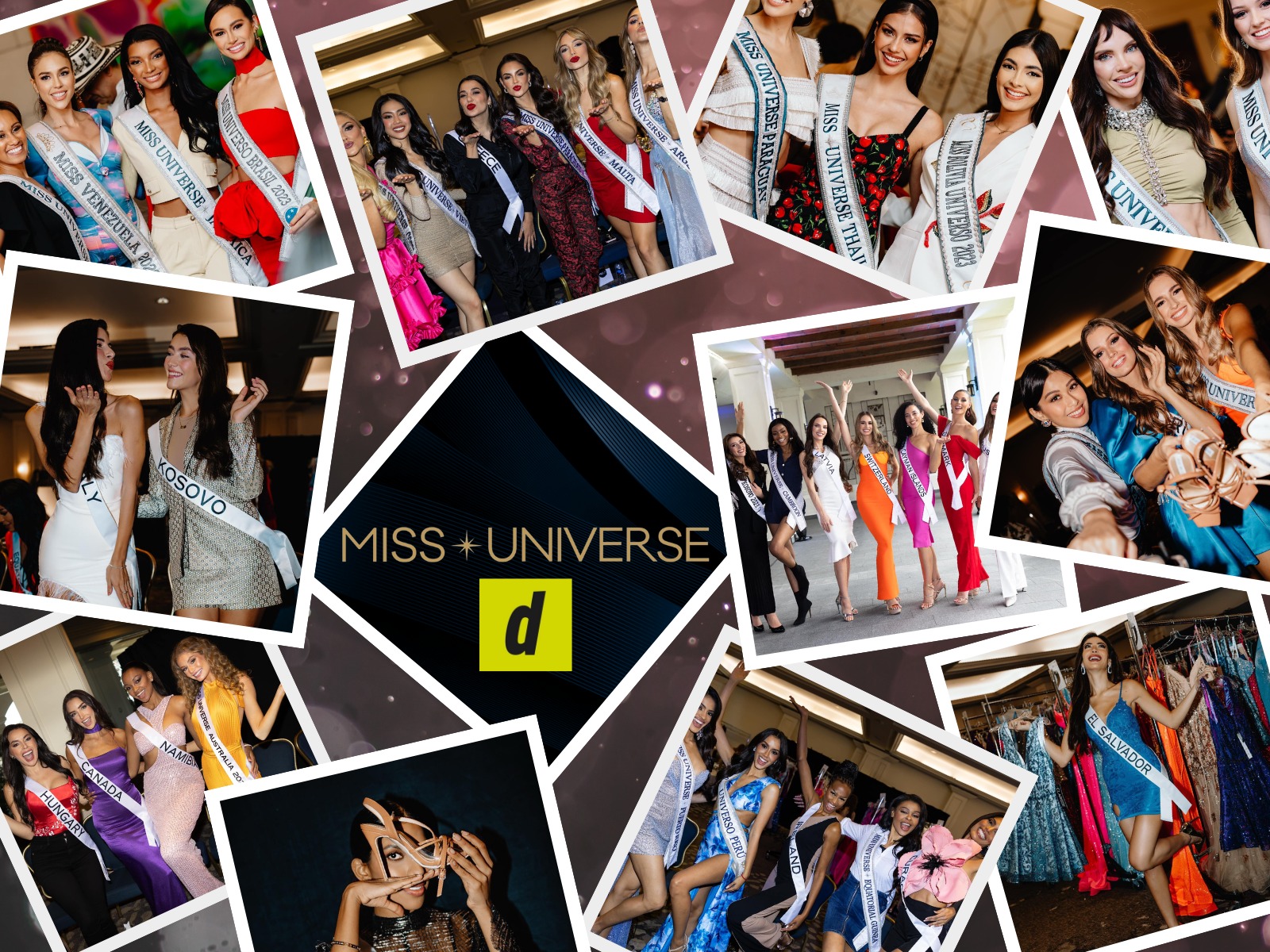 Este sábado 18 de noviembre se llevará a cabo el Miss Universo 2023, concurso de belleza femenina internacional y anual en el que se elegirá a la sucesora de R'Bonney Gabriel como "la mujer más bella del universo". | Crédito: Miss Universe / Facebook / Composición