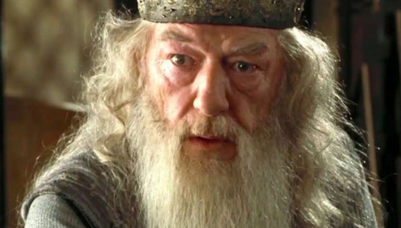 Michael Gambon como Albus Dumbledore en la saga “Harry Potter” (Foto: Warner Bros.)