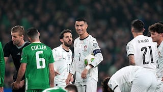 Portugal vs. Irlanda (0-2) con Cristiano Ronaldo expulsado: video, resumen y goles por Eliminatorias de Europa