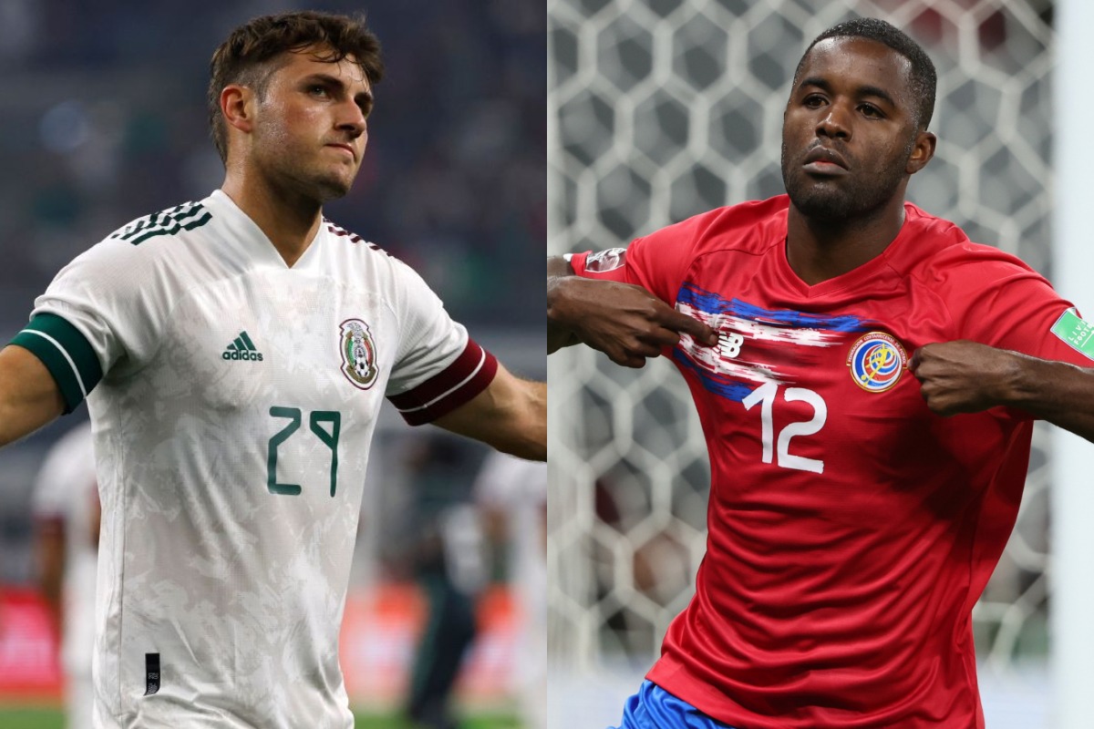 México vs. Costa Rica se miden por cuartos de final de Copa Oro. (Foto: Composición)