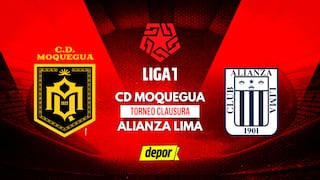 Fecha, horarios y canales de TV para ver Alianza Lima vs. CD Moquegua por Liga 1